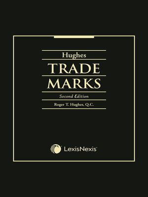 cover image of Hughes on Trade Marks